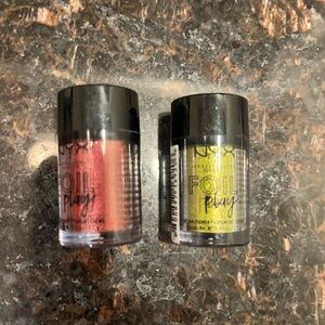 NYX Foil Play Cream Pigment Set - Red and Gold